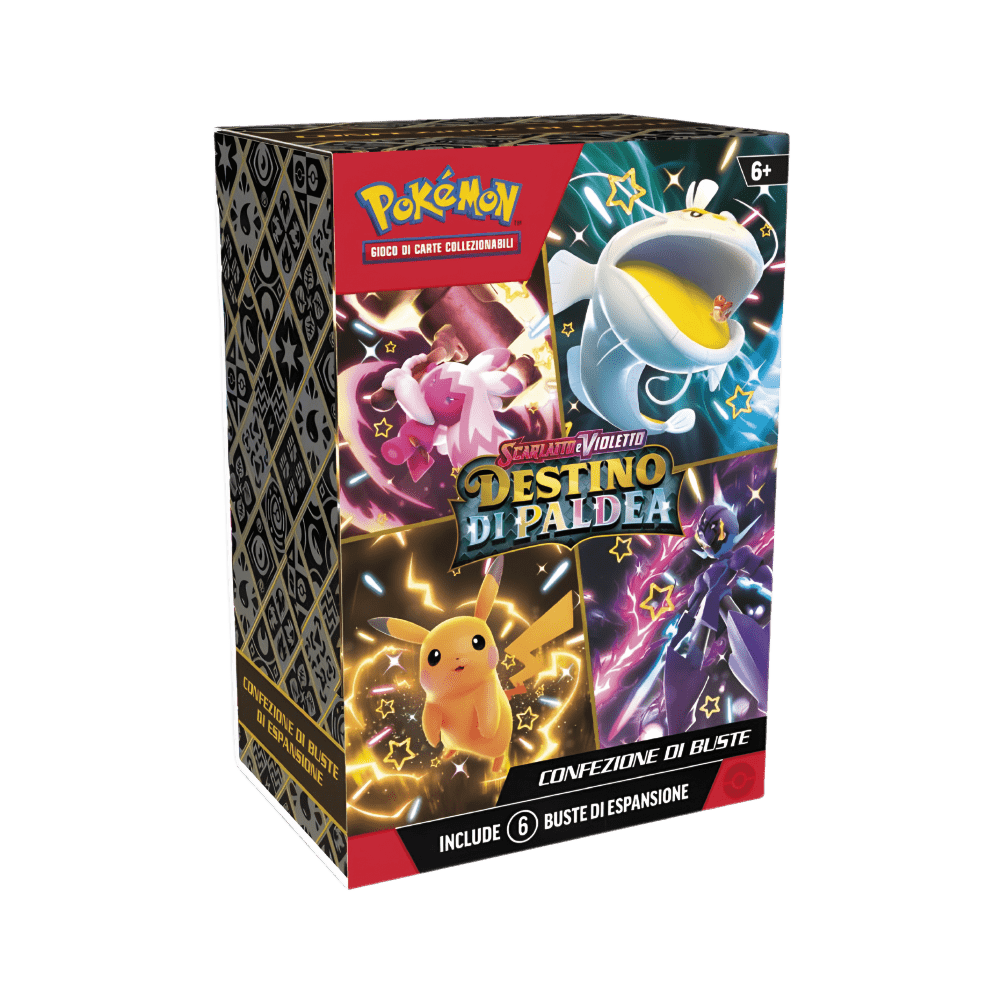 SCATOLA BOX DA 36 BUSTINE DI CARTE CARDS POKEMON SCARLATTO E VIOLETTO  PARADOSSO TEMPORALE (IT)