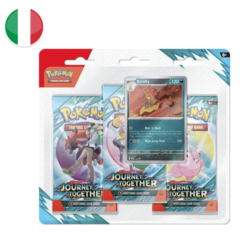 Blister da 3 bustine Scrafty - Scarlatto e Violetto - Avventure Insieme - ITA