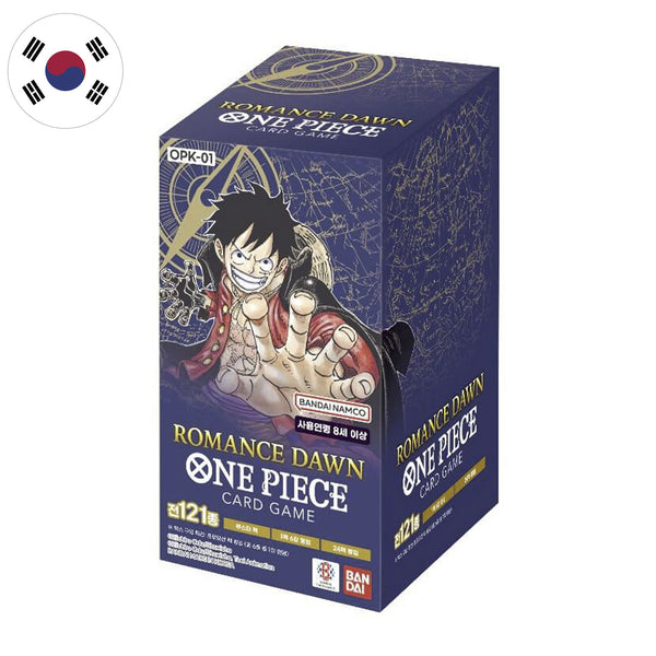 Box Display 24 Bustine - OP01 - Romance Dawn - KOR - ONE PIECE Card Game