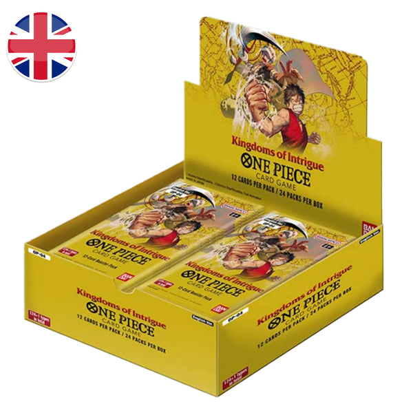 Box Display 24 Bustine - OP04 - Kingdom of Intrigue - ENG - ONE PIECE Card Game