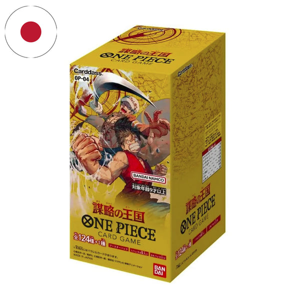 Box Display 24 Bustine - OP04 - Kingdom of Intrigue - JAP - ONE PIECE Card Game