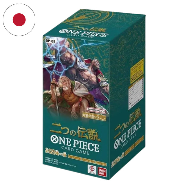 Box Display 24 Bustine - OP08 - Two Legends - JAP - ONE PIECE Card Game