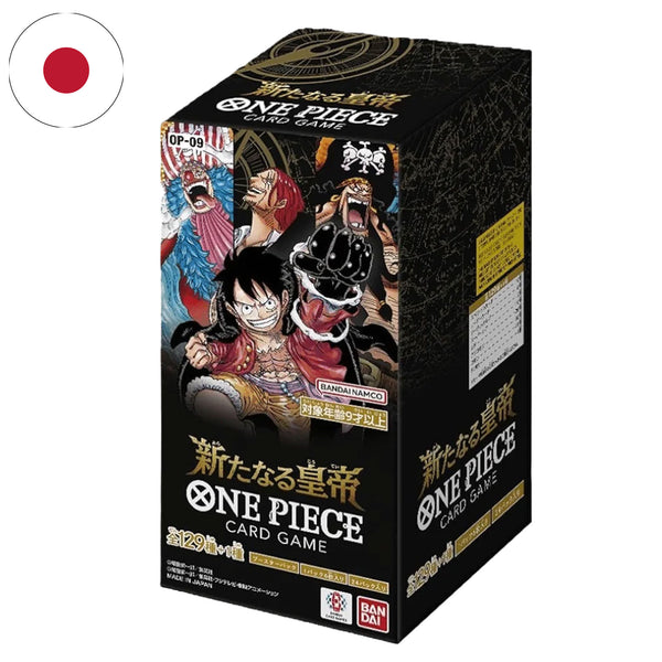 Box Display 24 Bustine - OP09 - Four Emperors - JAP - ONE PIECE Card Game