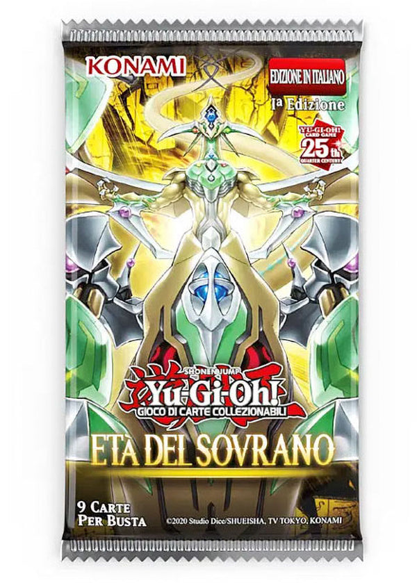 Bustina 9 carte Yu-Gi-Oh! Età del Sovrano - 1a Edizione - ITA