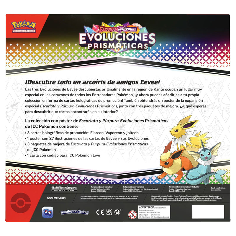 Collezione con Poster - Escarlata y Pùrpura - Evoluciones Prismaticas - ESP