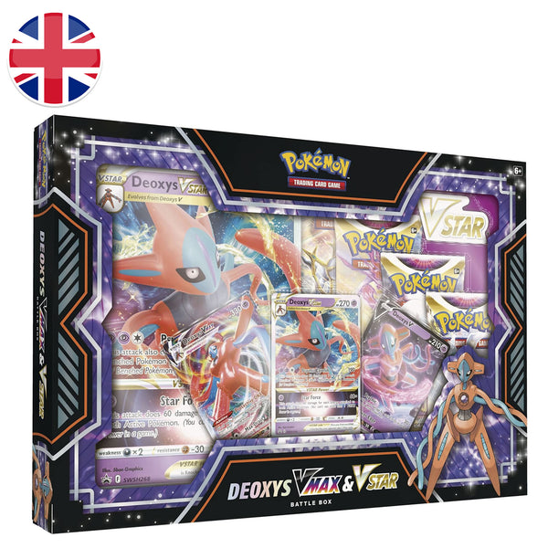 Collezione Lotte Deoxys V MAX e V ASTRO - Sword and Shield - ENG