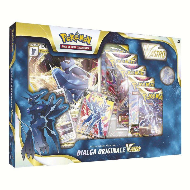 Collezione Premium Dialga Originale V ASTRO - Spada e Scudo - ITA