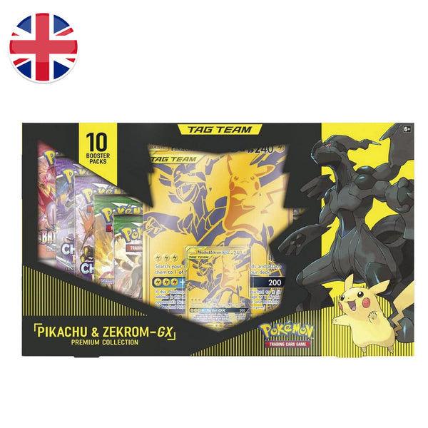 Collezione Premium Pikachu and Zekrom GX - Sword and Shield - ENG