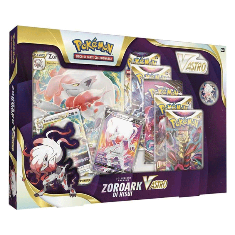 Collezione Premium Zoroark di Hisui V ASTRO - Spada e Scudo - ITA