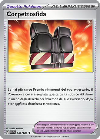 Corpettosfida 162/182 - ITA - Near Mint - Scarlatto e Violetto - Paradosso Temporale - Carta Pokemon