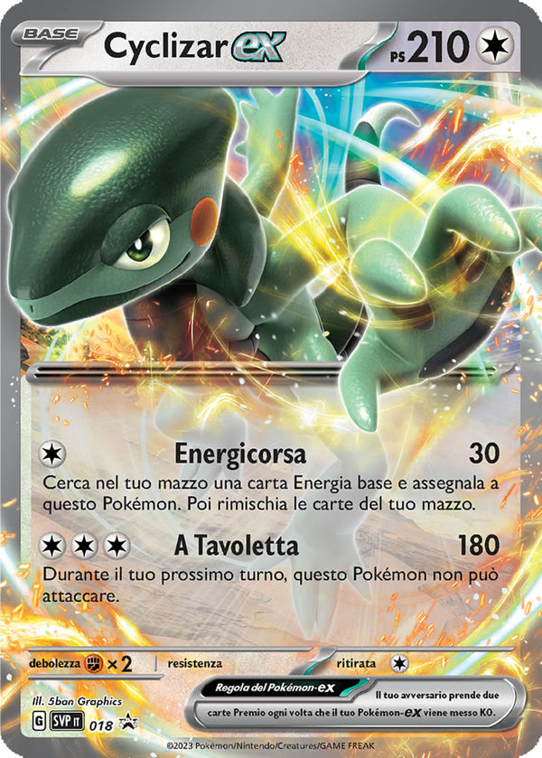 Cyclizar-ex SVP 018 - ITA - Near Mint - Promo Scarlatto e Violetto - Carta Pokemon