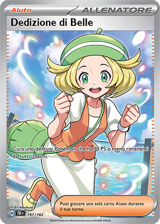 Dedizione di Belle 197/162 Full Art - ITA - Near Mint - Scarlatto e Violetto - CronoForze - Carta Pokemon