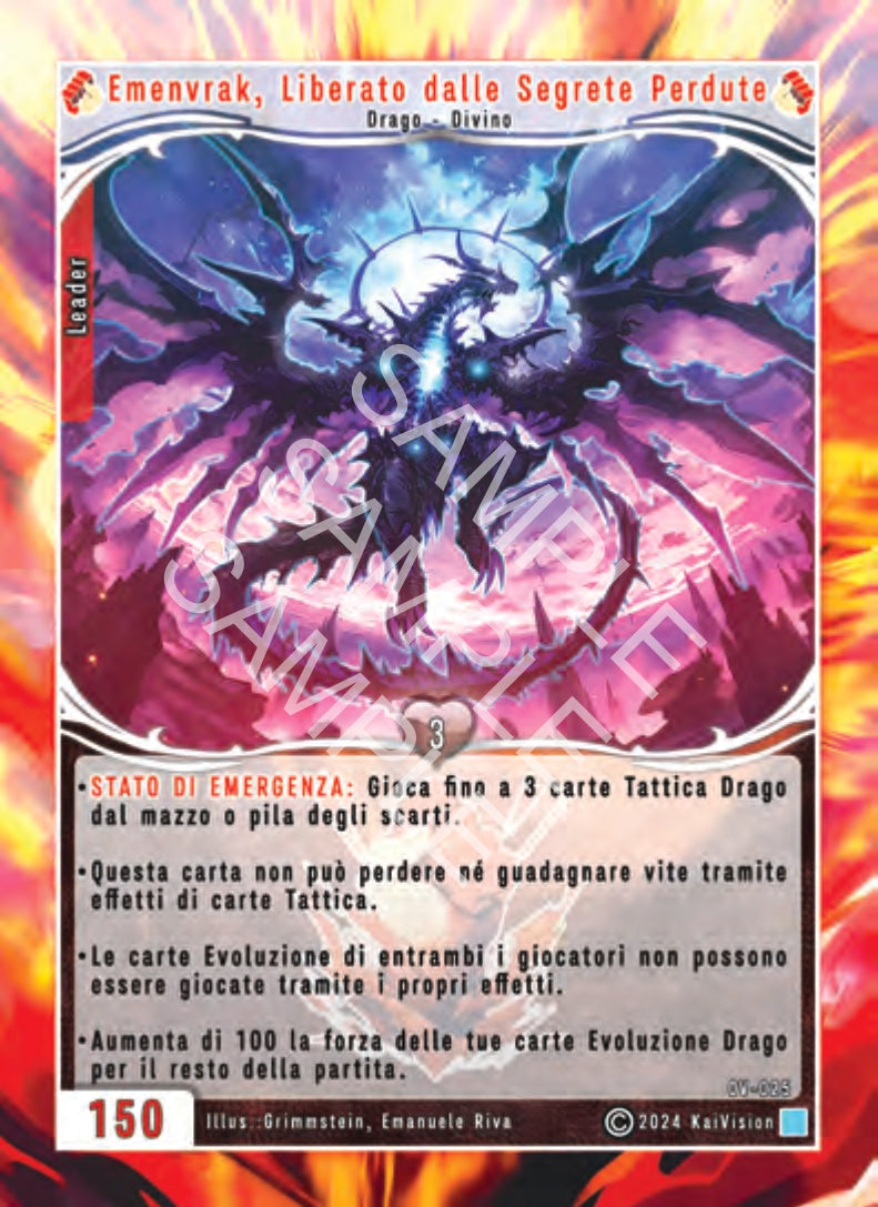 Emenvrak, Liberato dalle Segrete Perdute OV - 025 Non Comune - 1a Edizione - ITA - Near Mint - Oppressione Vacua - Carta Creatures of Exo