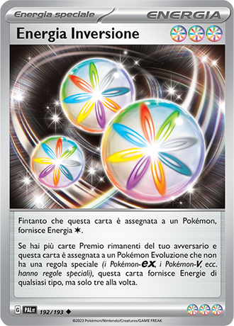 Energia Inversione 192/193 Reverse Holo - ITA - Mint - Scarlatto e Violetto - Evoluzioni a Paldea - Carta Pokemon