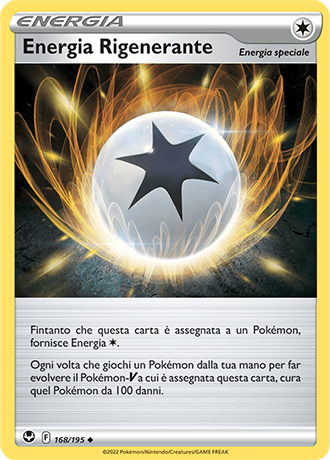 Energia Rigenerante 168/195 - ITA - Near Mint - Spada e Scudo - Tempesta Argentata - Carta Pokemon