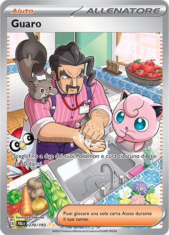 Guaro 270/193 Alternative Art - ITA - Near Mint - Scarlatto e Violetto - Evoluzioni a Paldea - Carta Pokemon