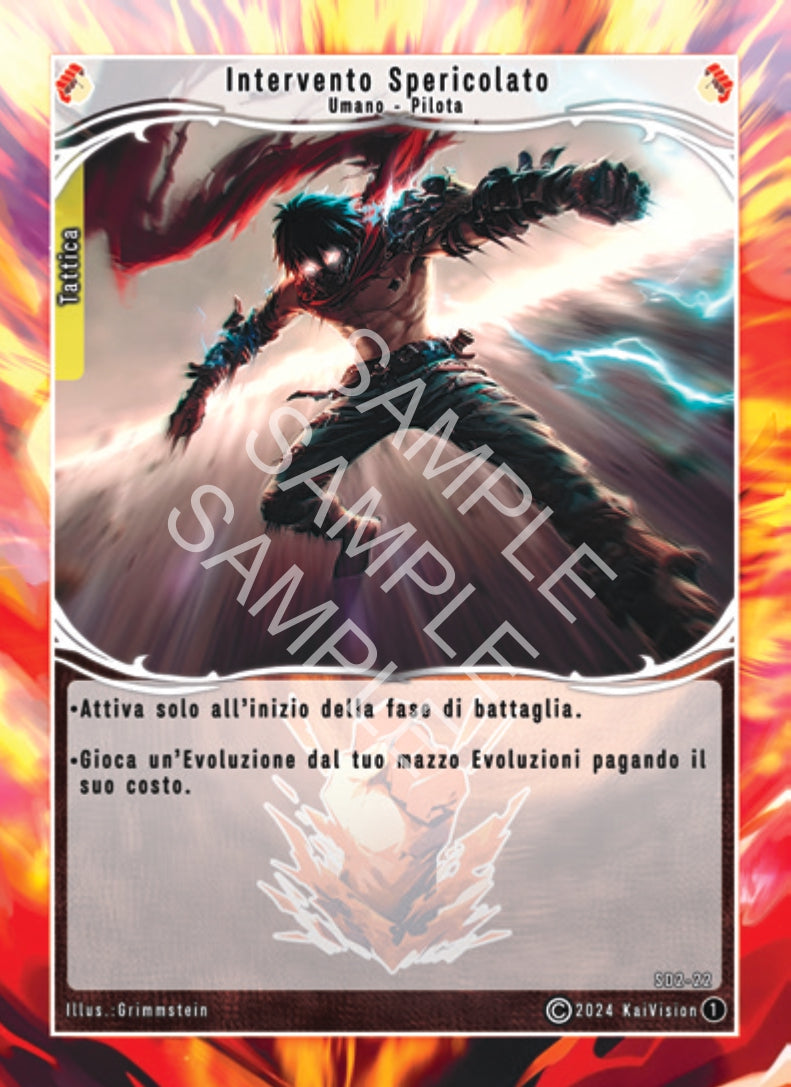 Intervento Spericolato SD2 - 22 Comune - 1a Edizione - ITA - Near Mint - Structure Deck 2 - Carta Creatures of Exo