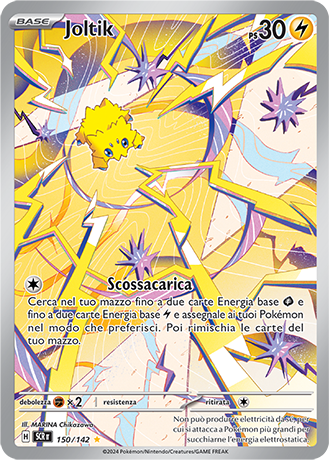 Joltik 150/142 - ITA - Near Mint - Scarlatto e Violetto - Corona Astrale - Carta Pokemon