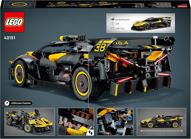 LEGO Technic - 42151 - Bugatti Bolide - 905 pezzi