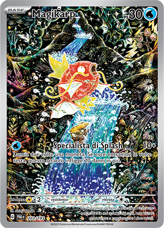 Magikarp 203/193 Illustrazione Rara - ITA - Near Mint - Scarlatto e Violetto - Evoluzioni a Paldea - Carta Pokemon