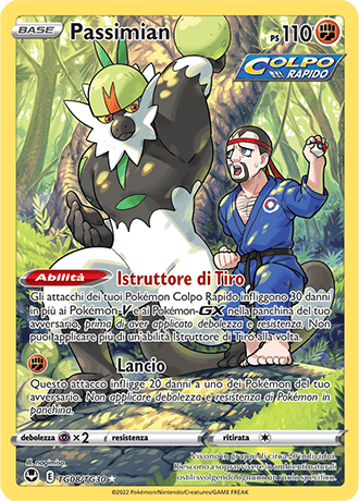 Passimian TG08/TG30 Trainer Gallery - ITA - Near Mint - Spada e Scudo - Tempesta Argentata - Carta Pokemon