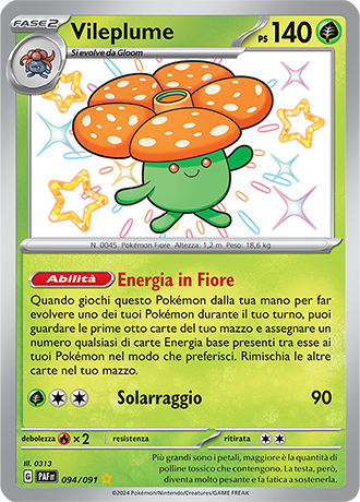 Scyther Shiny 095/091 - ITA - Near Mint - Scarlatto e Violetto - Destino di Paldea - Carta Pokemon