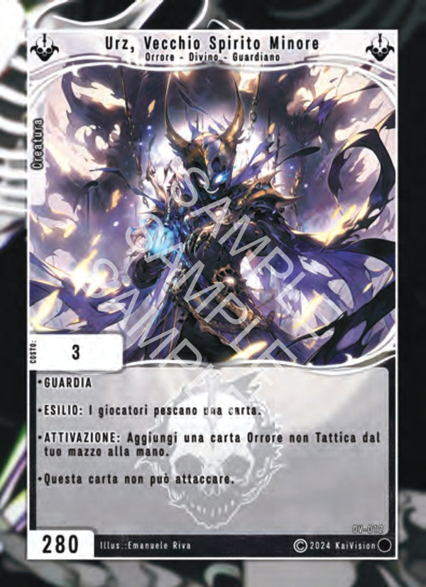 Urz, Vecchio Spirito Minore OV - 012 Comune - 1a Edizione - ITA - Near Mint - Oppressione Vacua - Carta Creatures of Exo